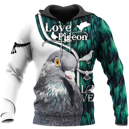 Beautiful Pigeon 3D All Over Printed Shirts TT13012001