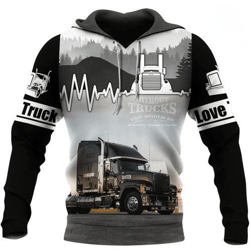 LOVE TRUCK 3D ALL OVER PRINTED SHIRTS AND SHORT FOR MAN AND WOMEN PL12032010