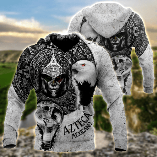 Mexican Aztec Warrior 3D All Over Printed Hoodie Shirt  by SUN QB06302006