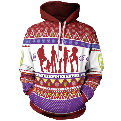Guardians of the Christmas Galaxy Unisex Pullover Hoodie