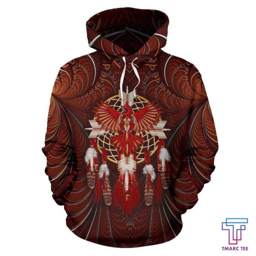  Dream Catcher Eagle Native All Over Hoodie