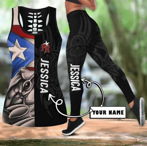  Customize Name Puerto Rico Coqui Combo Outfit MH