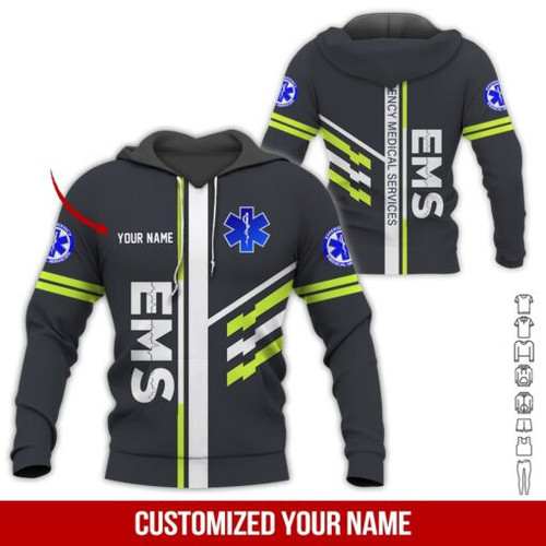  Customize Name EMS Unisex Shirts