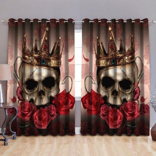  Skull Window Curtains