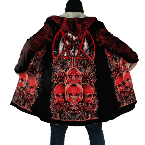  Satan Red Skull Unisex Shirts