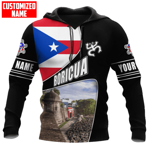  Personalized Name Puerto Rico Unisex Shirts