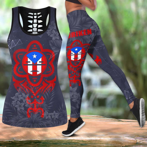  Puerto Rico D All Over Print Combo Outfit TH