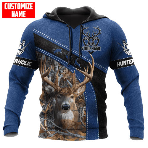  Personalized Hunting Blue Shirts DA