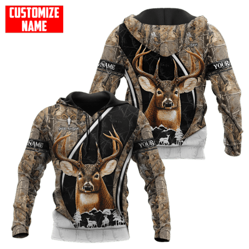  Personalized Name Deer Hunting Unisex Shirts MHBM