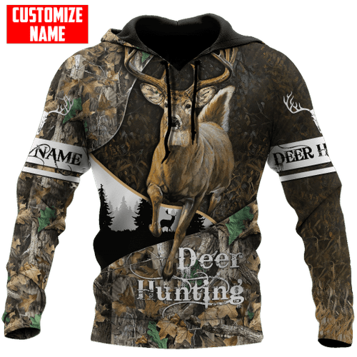  Personalized Deer Hunting Camo Hoodie Shirts KLAN