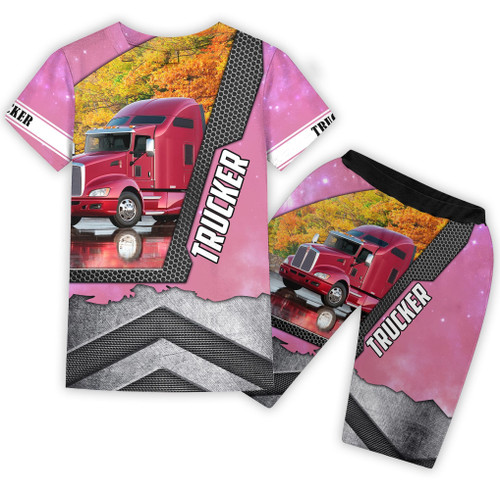  Personalized Trucker Combo T-Shirt BoardShorts TR DD