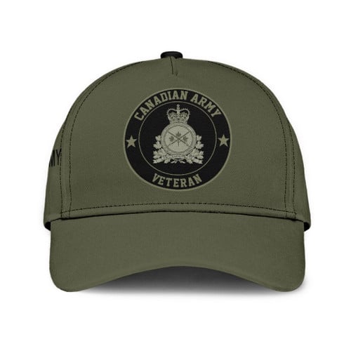  Personalized Name Canadian Army Classic Cap