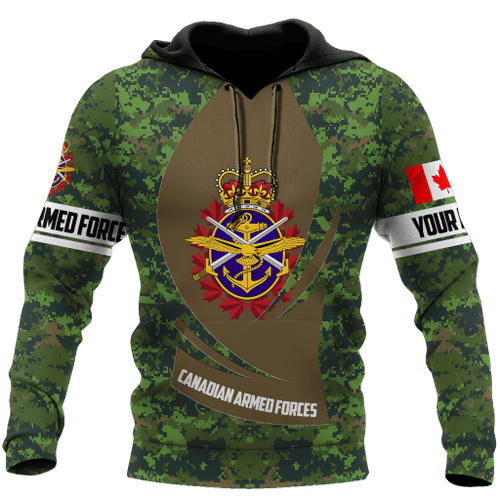  Personalized Name Canadian Armed Forces Shirts