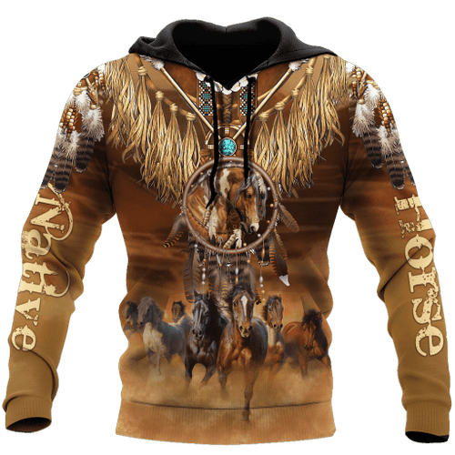  Horse Native Dreamcatcher Shirts KLNA