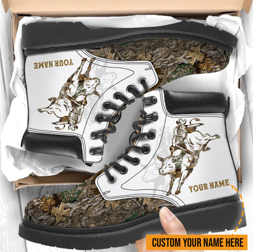  Personalized Name Bull Riding Boots