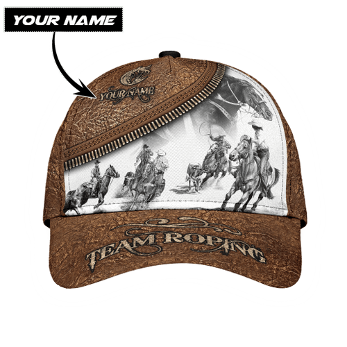  Personalized Name Bull Riding Classic Cap Team Roping