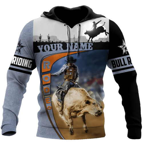  Personalized Name Bull Riding Unisex Shirts Desert