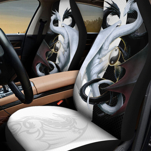  Yin Yang Dragon Car seat covers SN
