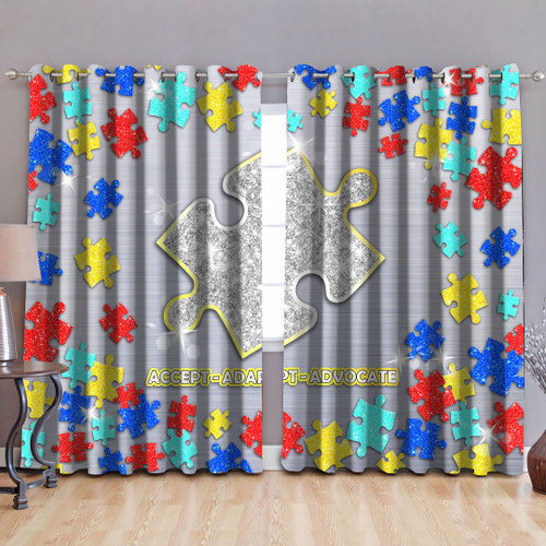  Autism Awearness Curtain
