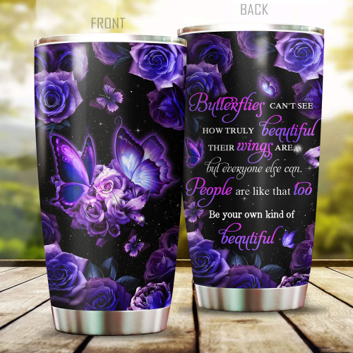  Butterfly All Over Printed Tumbler