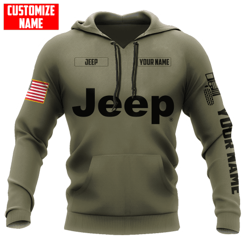  Custom Name Jeep Hoodie
