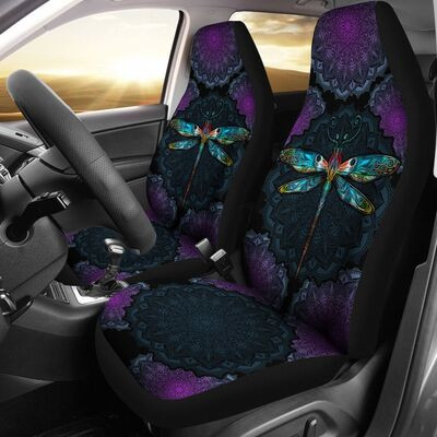  Mandala Dragonfly Car Seat