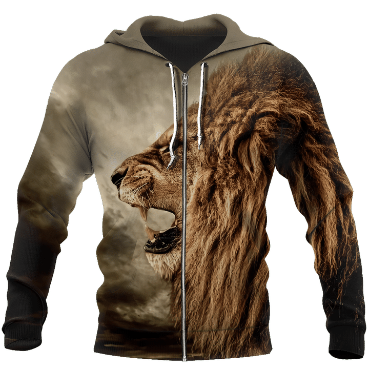 Lion Angry Printed 3D All Over DC031 - Amaze Style™-Apparel