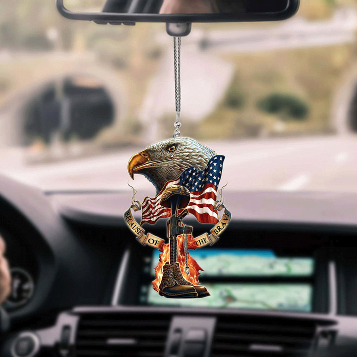 American No6 Unique Design Car Hanging Ornament