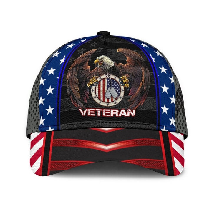 Veteran Eagle 3D Printed Cap 04062105.CTN