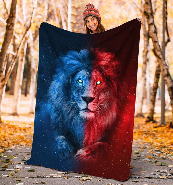 Lion 3D All Over Printed Blanket