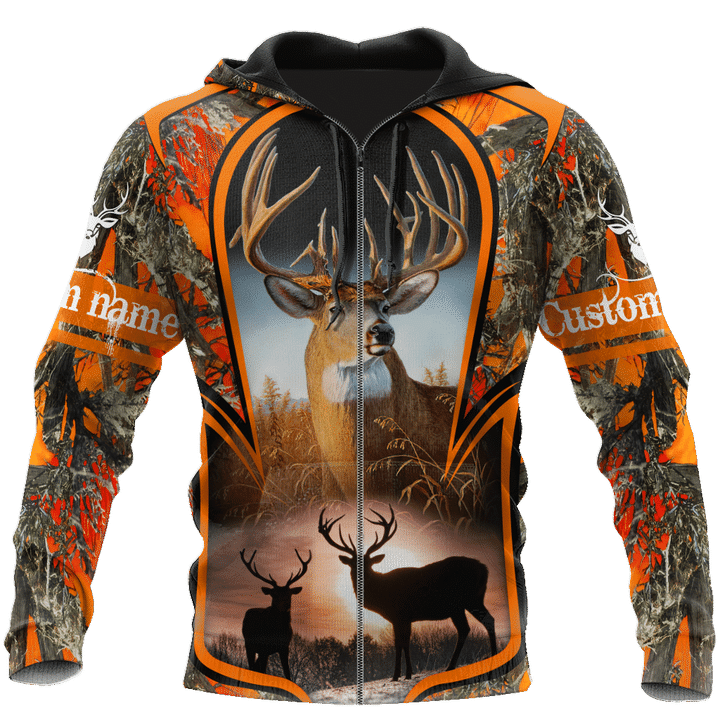 Premium Hunting for Hunter Customize name 3D Printed Unisex Shirts