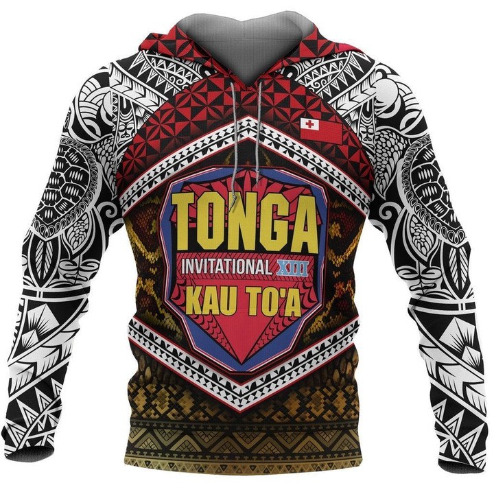 Tonga in My Heart Polynesian Tattoo Style 3D Printed Shirts TT0053 - Amaze Style™-Apparel