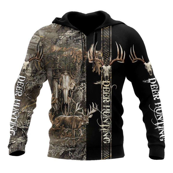 Premium Deer Hunting for Hunter Camo 3D Printed Unisex Shirts