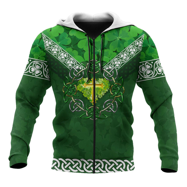 Premium Christian Jesus Easter St Patrick's Day 3D All Over Printed Unisex Shirts