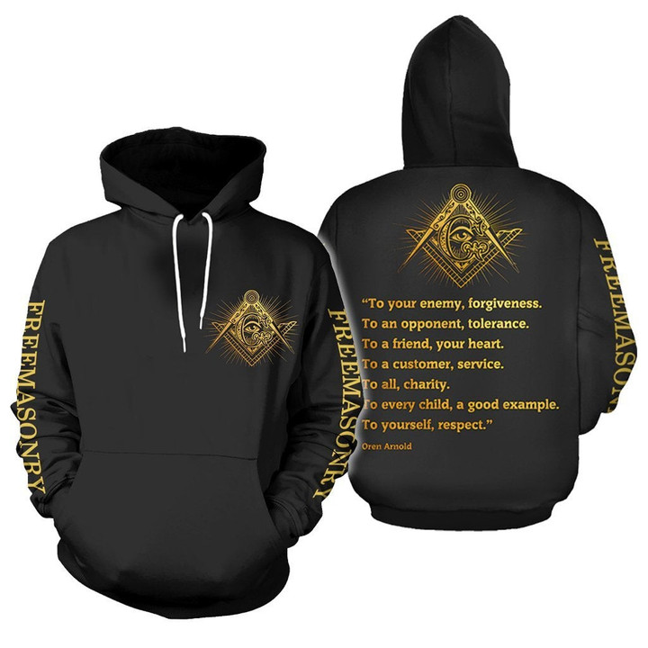 Freemasonry 3D All Over Printed Shirts for Men and Women TT0010 - Amaze Style™-Apparel