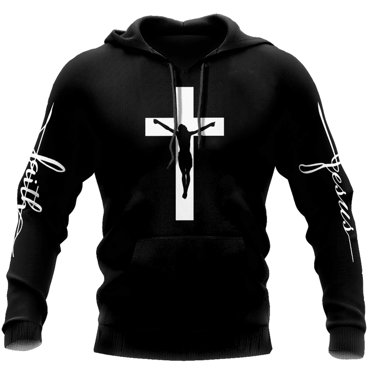 Jesus Faith Over Fear 3D All Over Printed Shirts For Men and Women JJ120501 - Amaze Style™-Apparel