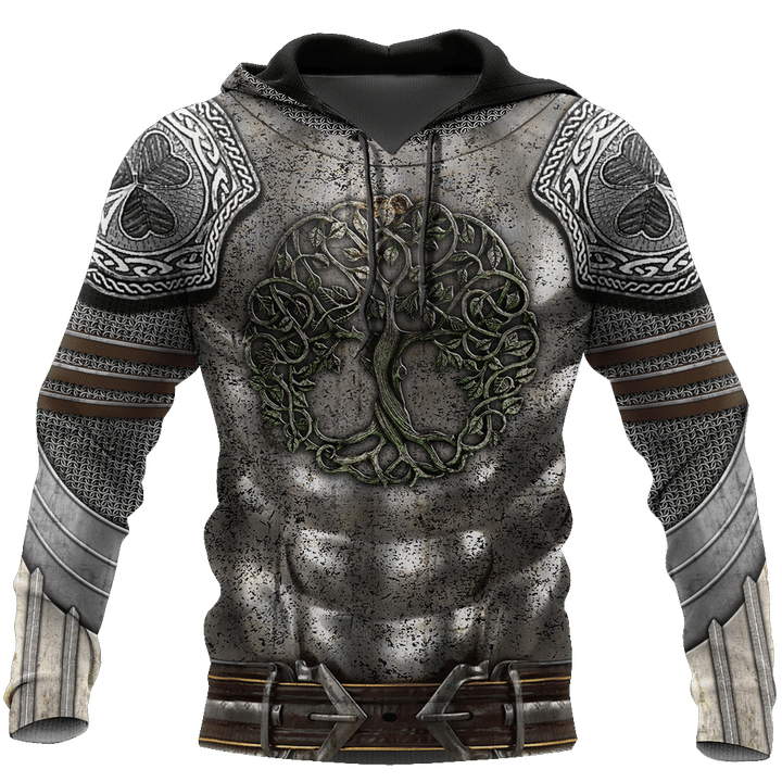 Irish Armor Warrior Knight Chainmail 3D All Over Printed Shirts For Men and Women AM260201 - Amaze Style™-Apparel