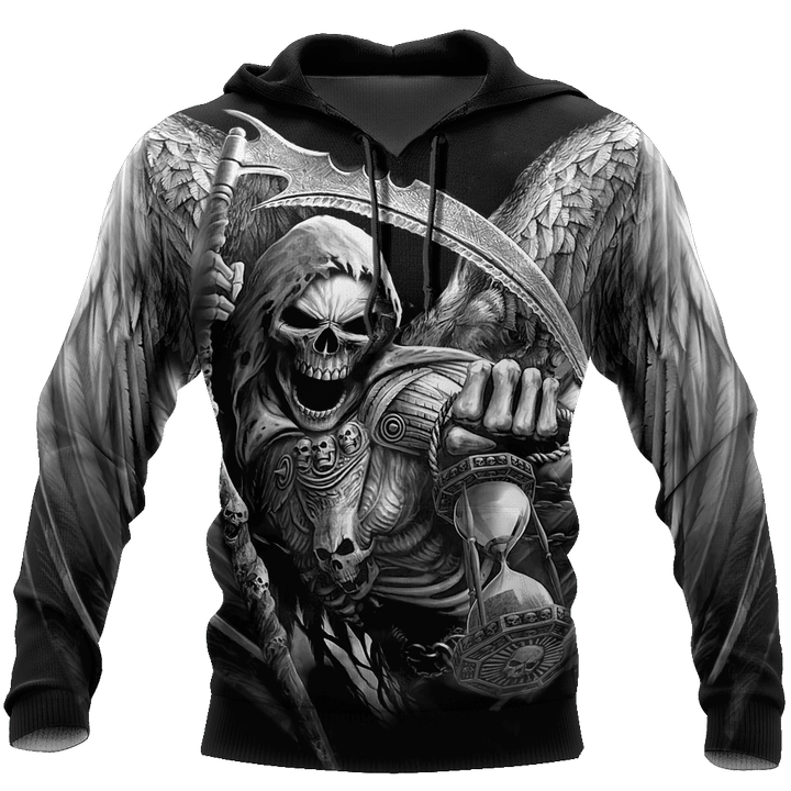 The Grim Reaper Skull 3D All Over Printed Shirts For Men and Women HAC040801