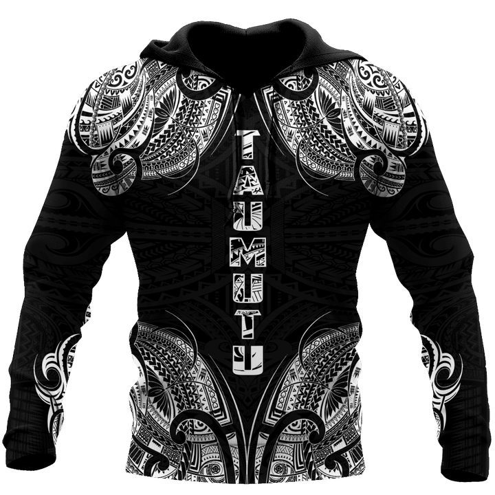 New zealand maori taumutu tattoo 3d all over printed shirt and short for man and women HHT20072002