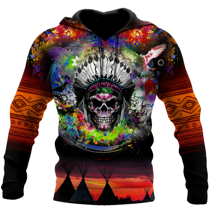Love Skull native 3D all over printed for man and women QB06082002
