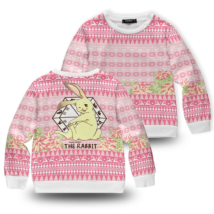 Momiji The Rabbit Kids Unisex Wool Sweater