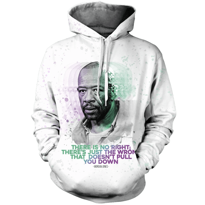 Right and Wrong Unisex Pullover Hoodie