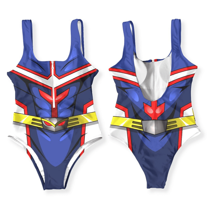 UA High All Might One Piece Swimsuit