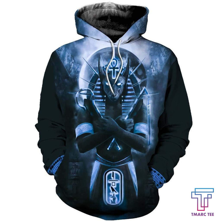 HC3107 Anubis Blue 3D All Over Printed Clothes HC3107 - Amaze Style™-Apparel