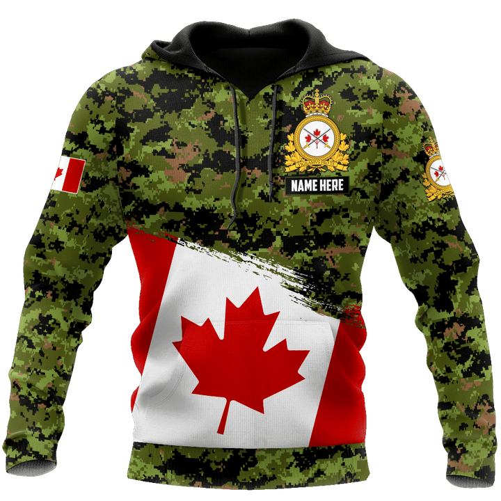  Personalized Name Canadian Army Shirts