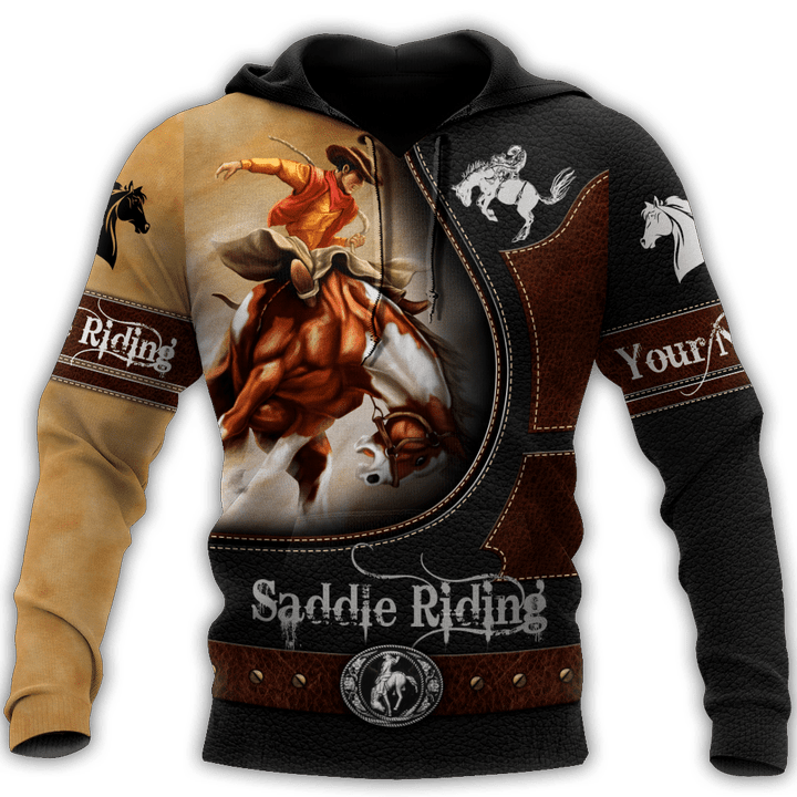  Personalized Name Rodeo Unisex Shirts Bronc Saddle