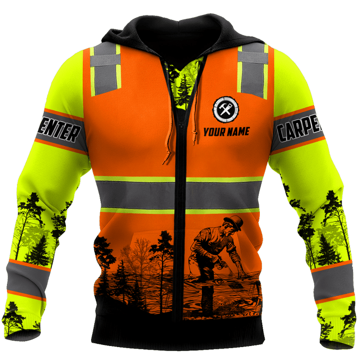  Personalized Name Carpenter Unisex Shirts Safety