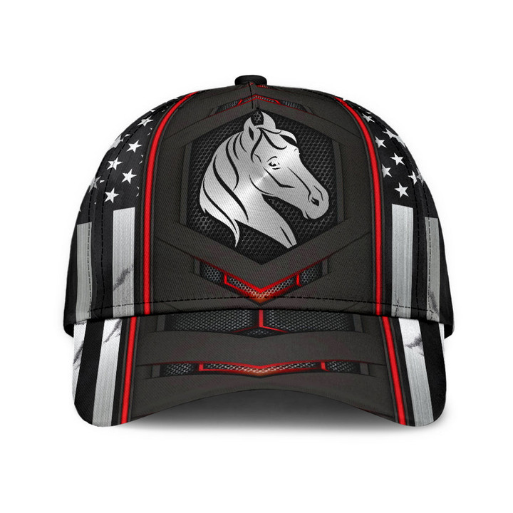  Personalized Name Rodeo Classic Cap American Horse Rider Ver