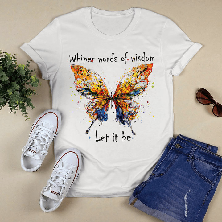 Whiper Words Of Wisdom T-shirt PD15062201