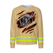 Personalized Name Firefighter 3D All Over Printed Unisex Shirts